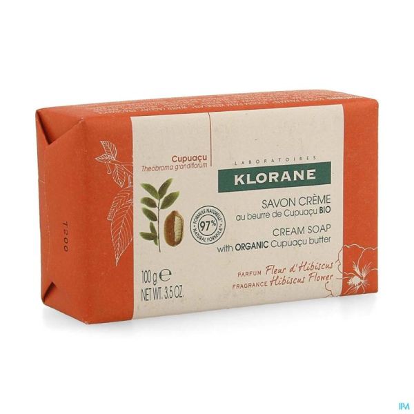 Klorane Corps Savon Hibiscus 100g Nf