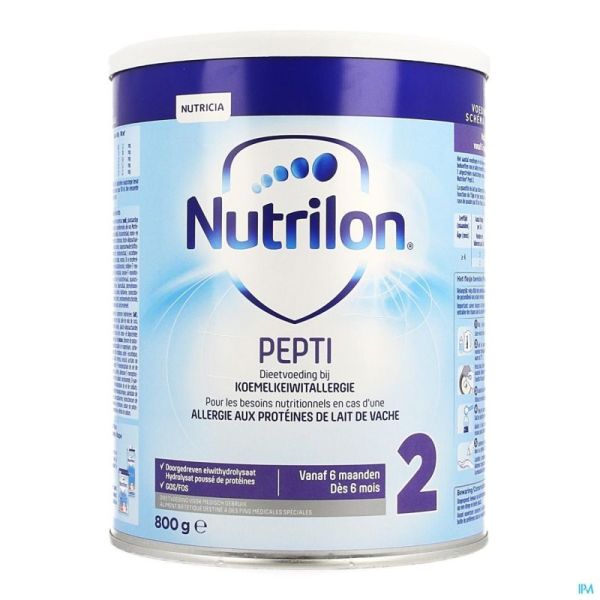 Nutrilon Pepti 2 Lait Nourr.pdr Bte 800g Cfr423867