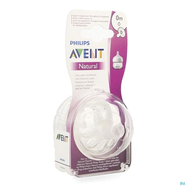 Philips Avent Natural 2.0 Tetine Firstflow SCF040/27