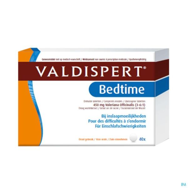 Valdispert Bedtime Comp Enrob 40