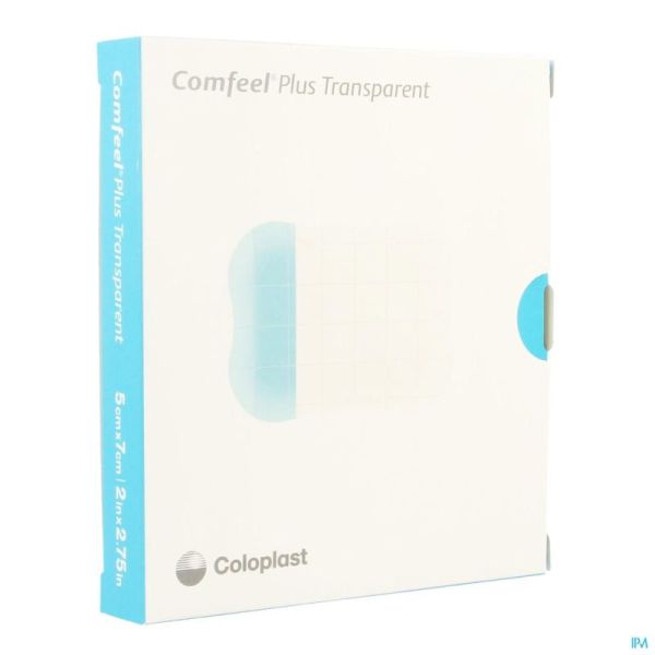 Comfeel Plus Plaques Transp 5x 7cm 10 33530