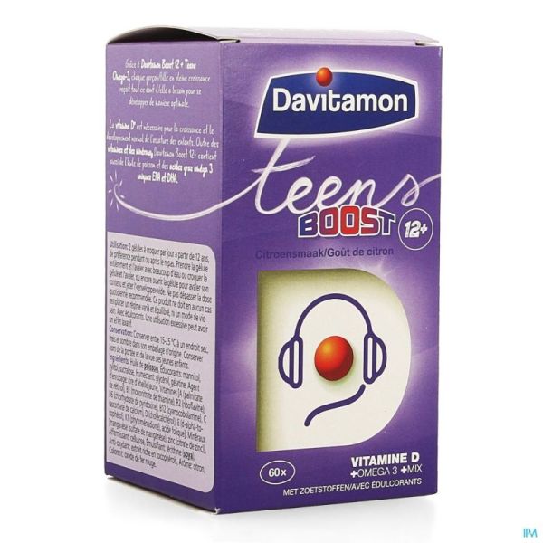 Davitamon Boost Teens Omega-3 Caps 60