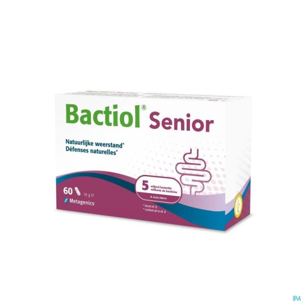 Bactiol Senior Caps 60 27728 Metagenics