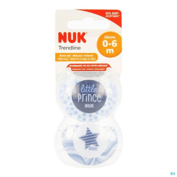 Nuk Sucettes 1 Trendline Day Garcon 0-6m 2