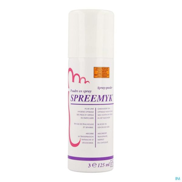 Spreemyk Spray Pdr Pieds 125ml