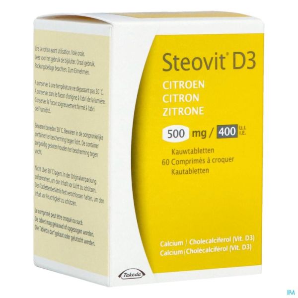 Steovit D3 500mg/400ui Comp 60