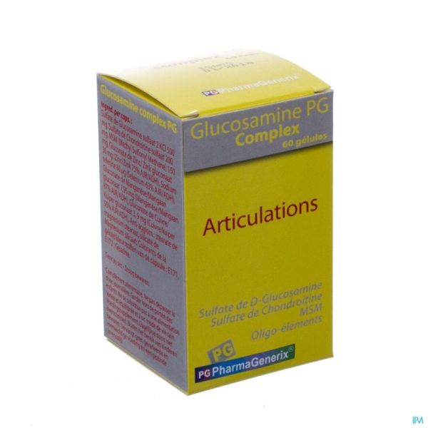 Glucosamine Complex Pg Pharmagenerix Caps 60