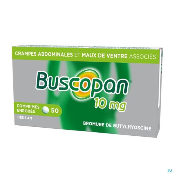 Buscopan Drag 50 X 10mg