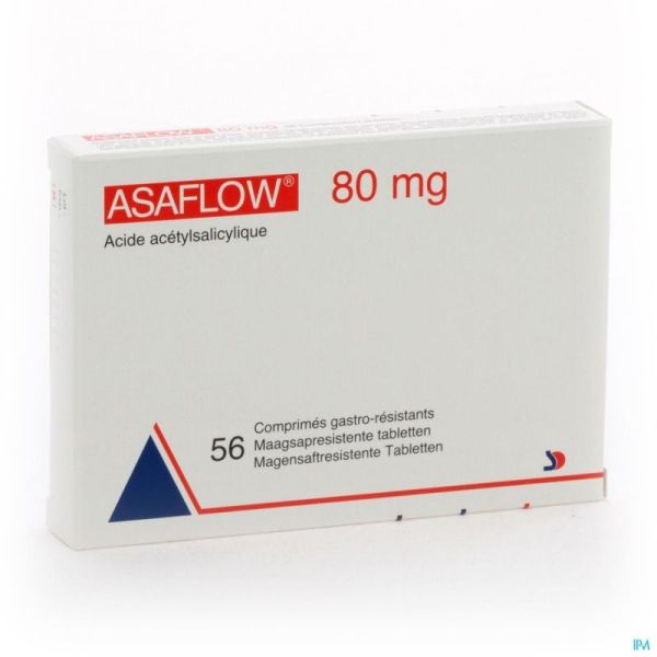 Asaflow 80mg Comp Gastro Resist Bli 56x 80mg