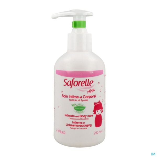 Saforelle Miss Soin Intime Corporel Fl 250ml