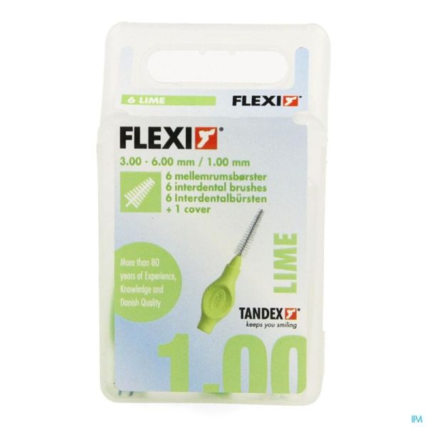 Flexi Green Brossette Tapered Interdentaire 6