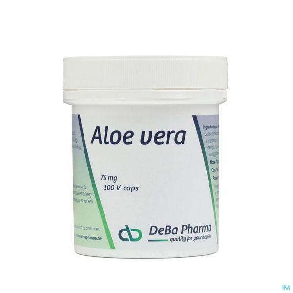 Aloe Vera 200:1 V-caps 100x75mg Deba