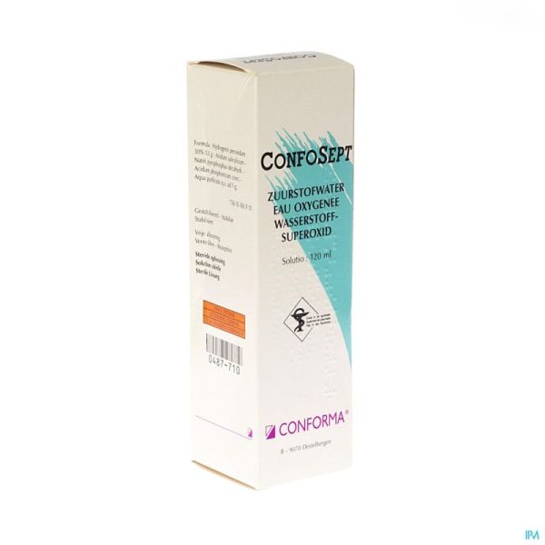 Confosept Eau Oxygenee 1 X 120ml