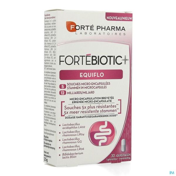 Fortebiotic+ Equiflo V-caps 30