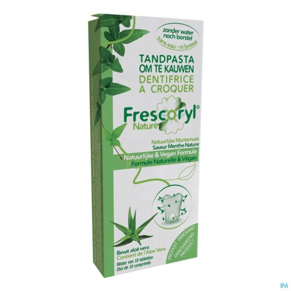 Frescoryl Dentifrice Croquer Menthe Nature Comp 10