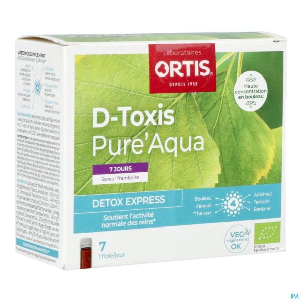 D Toxis Pure Aqua Framboise 7x15ml