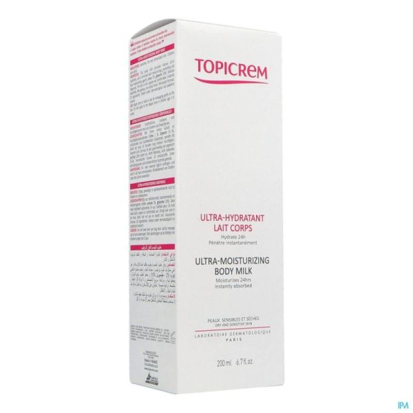 Topicrem Hydra Lait Corps 200ml