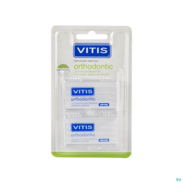 Vitis Orthodontic Wax Blister 2 Boites 3600