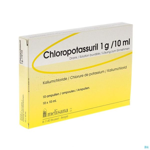 Chloropotassuril Amp. Per Os 10