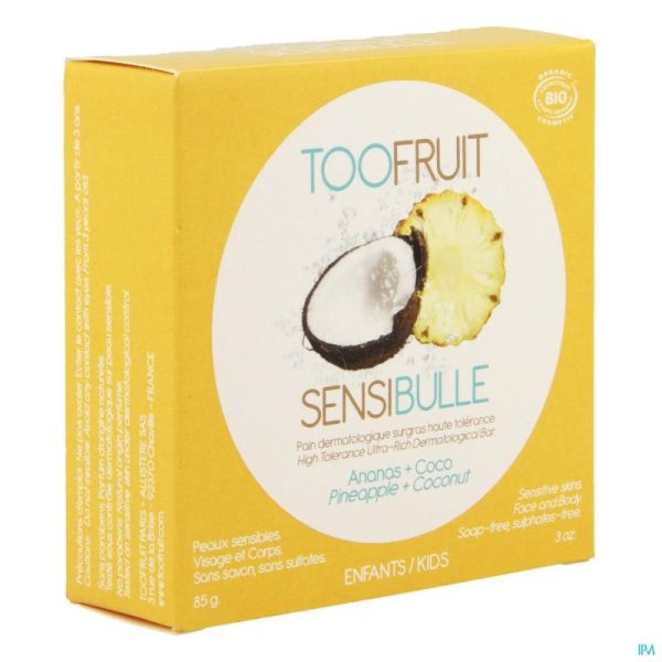 Too Fruit Sensibulle Pain Dermato Coco-ananas 85g