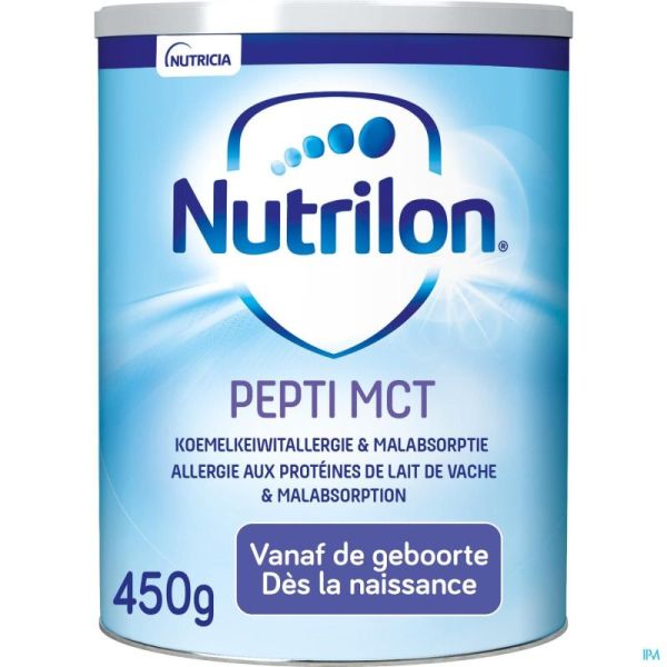 Nutrilon Pepti Mct Pdr Bte 450g