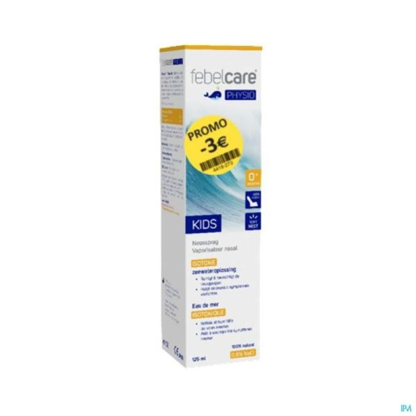 Febelcare Physio Spray Iso Kids 125ml Promo -3€