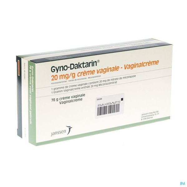 Gyno-daktarin Creme 1 X 78g 2%