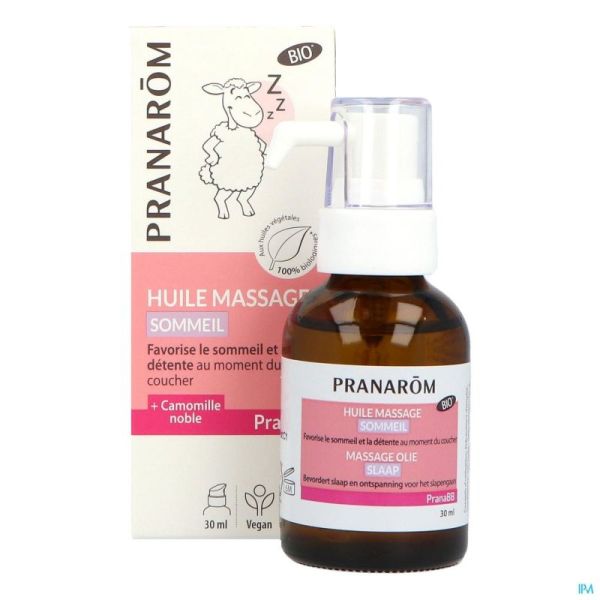 Pranabb Huile Massage Sommeil 30ml