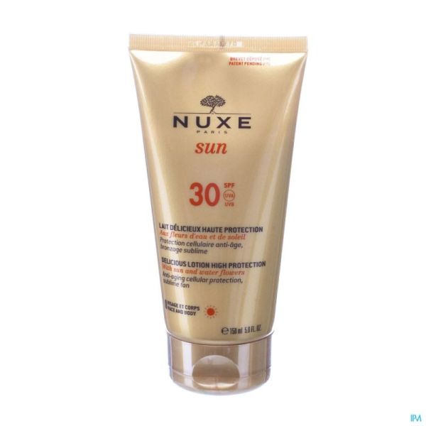 Nuxe Sun Lait Delicieux Visage Corps Ip30 150ml