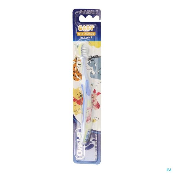 Oral-b Brosse Dents Baby Winnie 0-2ans Extra Soft