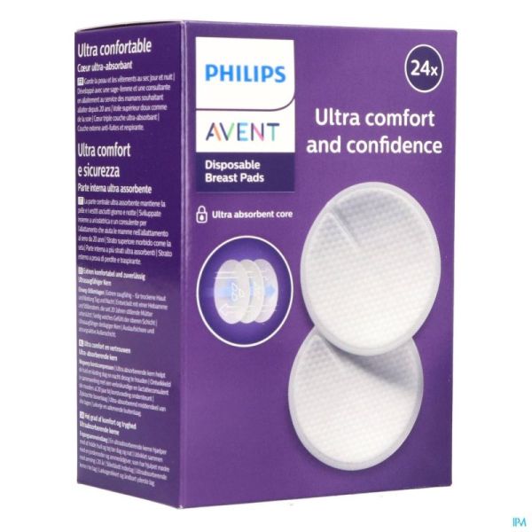 Philips Avent Coussinets Jour/nuit 24 Scf254/24