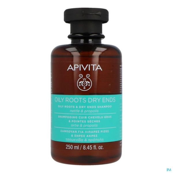Apivita Oily Roots&dry Ends Shampoo 250ml