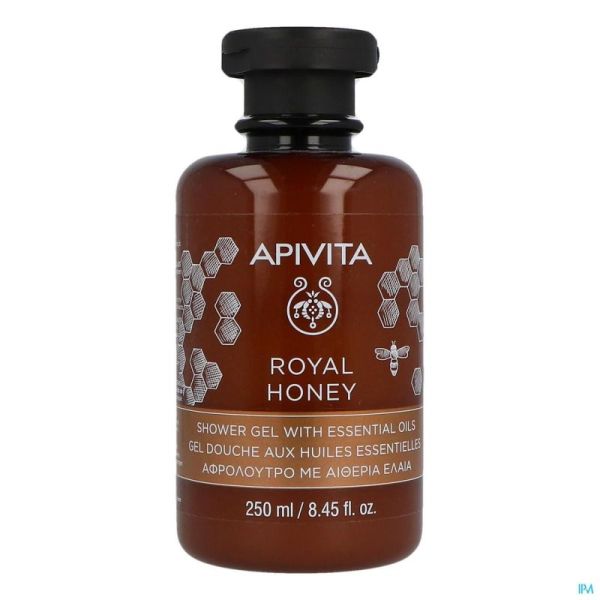 Apivita Royal Honey Shower Gel Ess. Oils 250ml